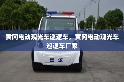 黄冈电动观光车巡逻车，黄冈电动观光车巡逻车厂家